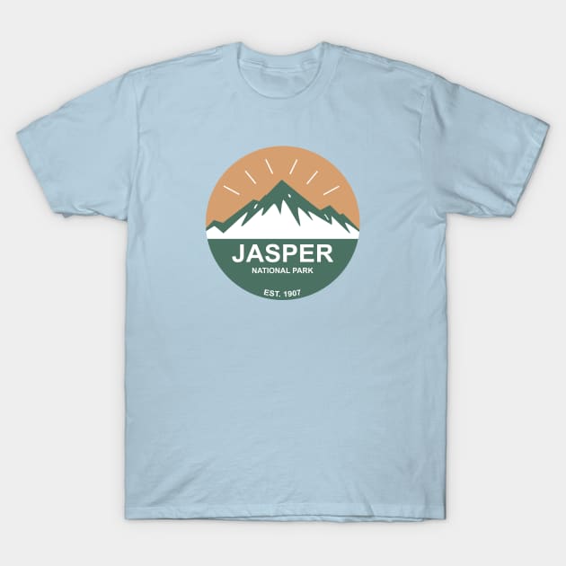 Jasper National Park T-Shirt by esskay1000